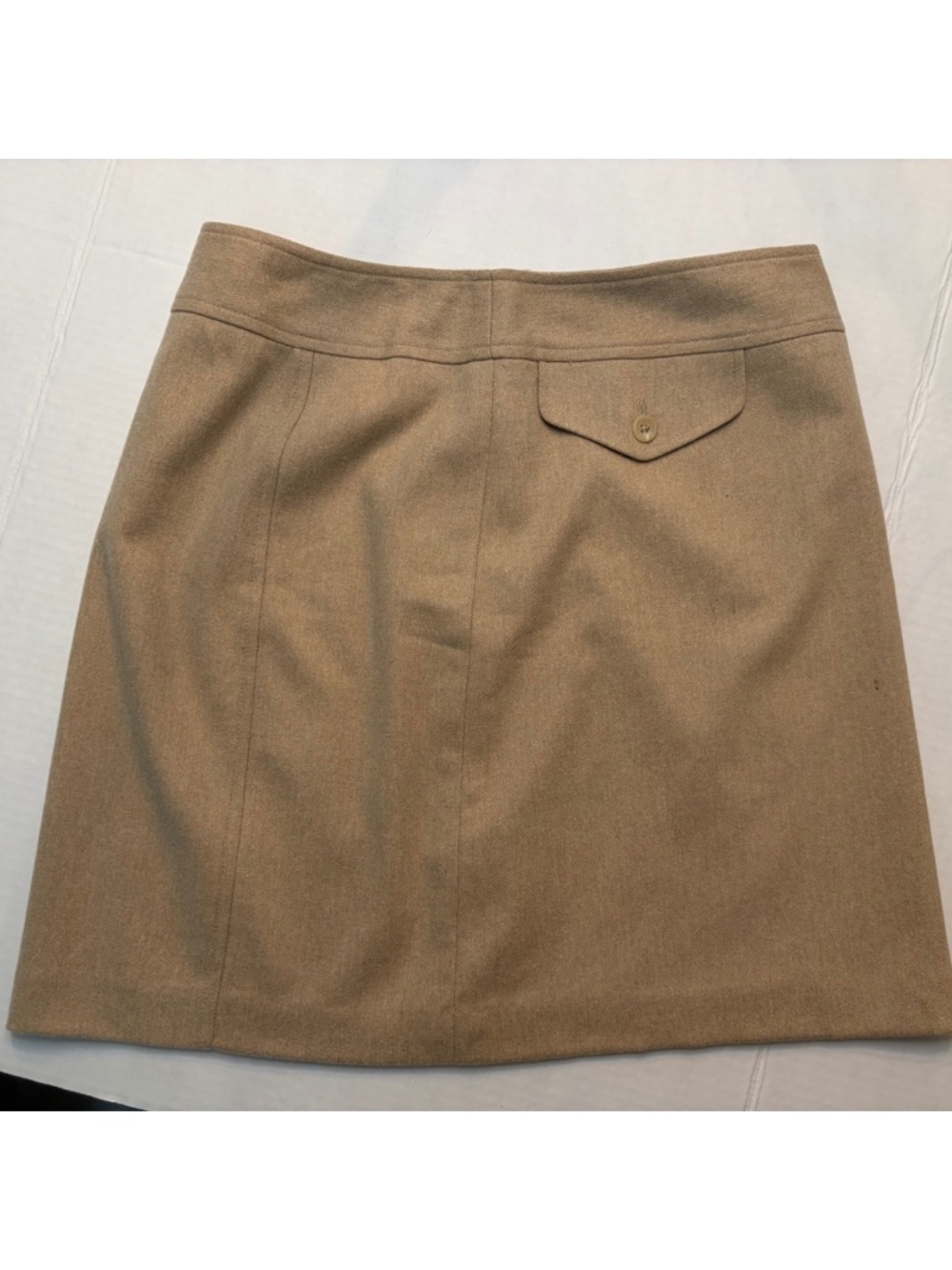 Banana Republic Camel/Tan Wool Cashmere Pencil Skirt Size 0